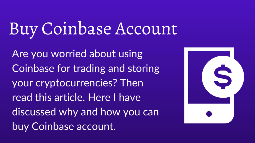 Buy Verified Coinbase Account