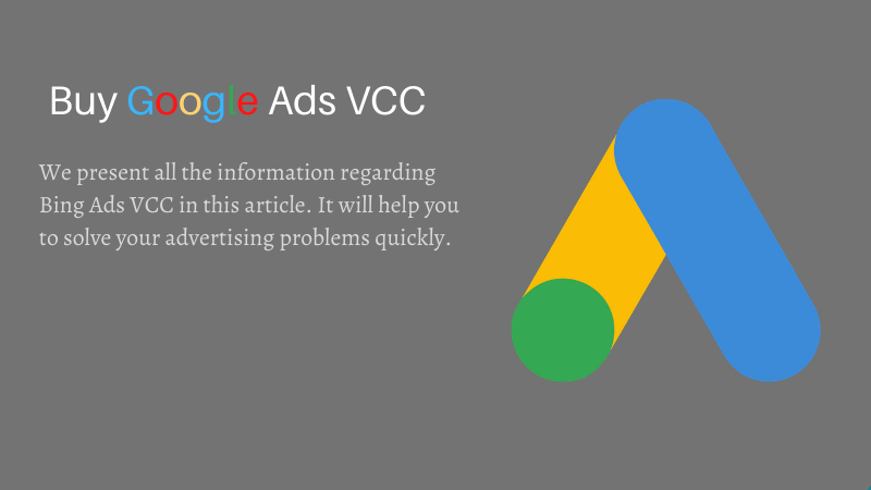 Buy Google Ads VCC