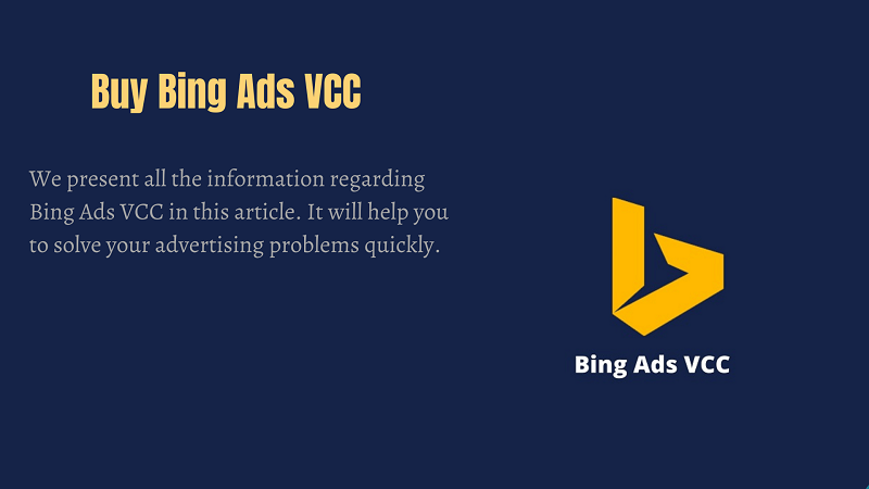 Buy Bing Ads VCC