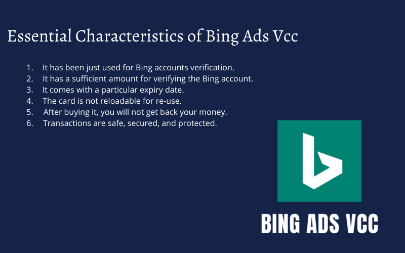 Buy Bing Ads VCC